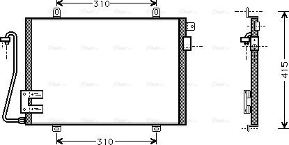 Ava Quality Cooling RT 5232 - Condensatore, Climatizzatore www.autoricambit.com