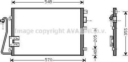 Ava Quality Cooling RT5275D - Condensatore, Climatizzatore www.autoricambit.com