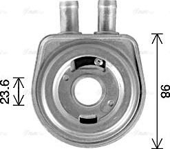 Ava Quality Cooling RT3678 - Radiatore olio, Olio motore www.autoricambit.com