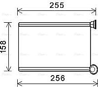 Ava Quality Cooling RTA6551 - Scambiatore calore, Riscaldamento abitacolo www.autoricambit.com