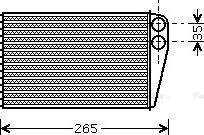 Ava Quality Cooling RTA6354 - Scambiatore calore, Riscaldamento abitacolo www.autoricambit.com