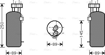 Ava Quality Cooling RT D330 - Essiccatore, Climatizzatore www.autoricambit.com