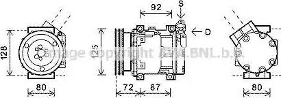 Ava Quality Cooling RT K468 - Compressore, Climatizzatore www.autoricambit.com