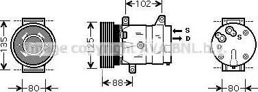 Ava Quality Cooling RT K367 - Compressore, Climatizzatore www.autoricambit.com