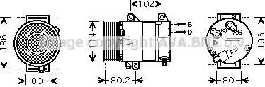 Ava Quality Cooling RT K381 - Compressore, Climatizzatore www.autoricambit.com