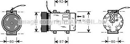 Ava Quality Cooling RT K243 - Compressore, Climatizzatore www.autoricambit.com