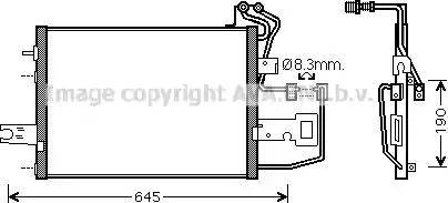 Ava Quality Cooling SA5015 - Condensatore, Climatizzatore www.autoricambit.com