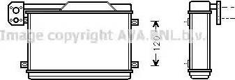 Ava Quality Cooling SB 6013 - Scambiatore calore, Riscaldamento abitacolo www.autoricambit.com