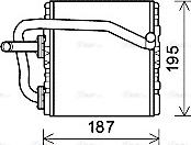 Ava Quality Cooling SUA6108 - Scambiatore calore, Riscaldamento abitacolo www.autoricambit.com