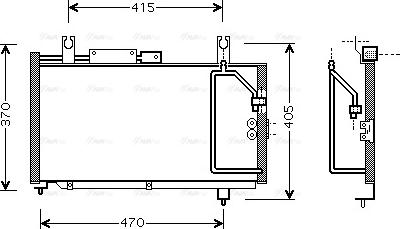 Ava Quality Cooling SZ 5067 - Condensatore, Climatizzatore www.autoricambit.com