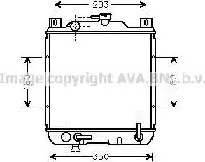 Ava Quality Cooling SZ 2014 - Radiatore, Raffreddamento motore www.autoricambit.com