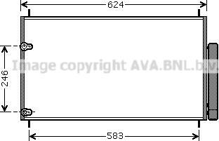 Ava Quality Cooling TO5405D - Condensatore, Climatizzatore www.autoricambit.com