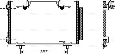 Ava Quality Cooling TO5327D - Condensatore, Climatizzatore www.autoricambit.com