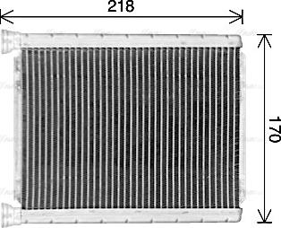 Ava Quality Cooling TO6782 - Scambiatore calore, Riscaldamento abitacolo www.autoricambit.com