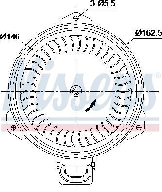 Ava Quality Cooling TO8812 - Ventilatore abitacolo www.autoricambit.com