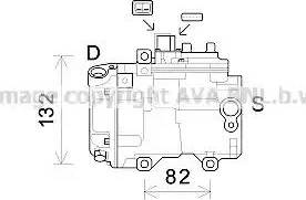 Ava Quality Cooling TOK623 - Compressore, Climatizzatore www.autoricambit.com