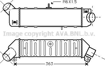 Ava Quality Cooling VN4162 - Intercooler www.autoricambit.com