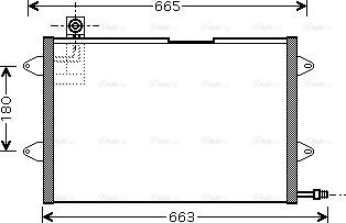 Ava Quality Cooling VN5146 - Condensatore, Climatizzatore www.autoricambit.com