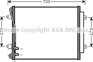 Ava Quality Cooling VN5226 - Condensatore, Climatizzatore www.autoricambit.com