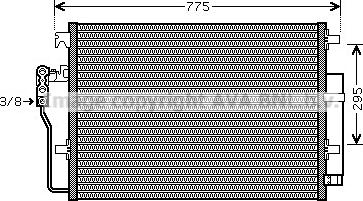 Ava Quality Cooling VN5277D - Condensatore, Climatizzatore www.autoricambit.com