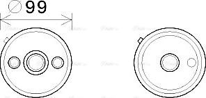 Ava Quality Cooling VN3358 - Radiatore olio, Cambio automatico www.autoricambit.com