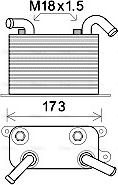 Ava Quality Cooling VN3310 - Radiatore olio, Cambio automatico www.autoricambit.com