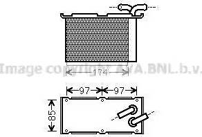 Ava Quality Cooling VW 4305 - Intercooler www.autoricambit.com