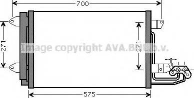 Ava Quality Cooling VW 5269 - Condensatore, Climatizzatore www.autoricambit.com