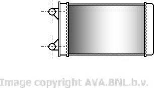 Ava Quality Cooling VW 6117 - Scambiatore calore, Riscaldamento abitacolo www.autoricambit.com