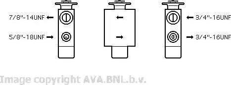 Ava Quality Cooling VW 1101 - Valvola ad espansione, Climatizzatore www.autoricambit.com