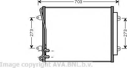 Ava Quality Cooling VWA5226 - Condensatore, Climatizzatore www.autoricambit.com