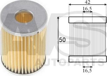 AVS Autoparts G113 - Filtro carburante www.autoricambit.com