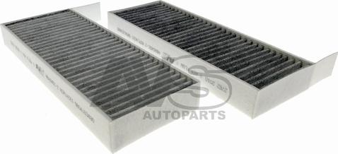 AVS Autoparts HBA045C-2 - Filtro, Aria abitacolo www.autoricambit.com