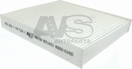 AVS Autoparts HBA199 - Filtro, Aria abitacolo www.autoricambit.com