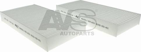 AVS Autoparts HBA258-2 - Filtro, Aria abitacolo www.autoricambit.com