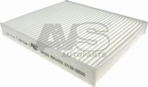 AVS Autoparts HBA233 - Filtro, Aria abitacolo www.autoricambit.com