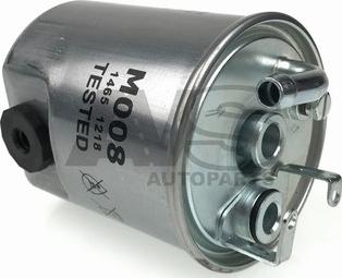 AVS Autoparts M008 - Filtro carburante www.autoricambit.com