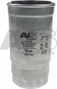 AVS Autoparts M344 - Filtro carburante www.autoricambit.com