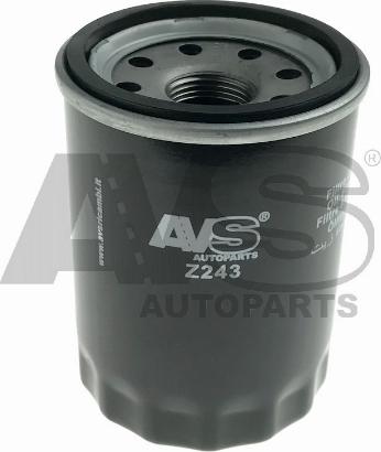 AVS Autoparts Z243 - Filtro olio www.autoricambit.com