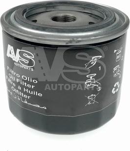 AVS Autoparts Z257 - Filtro olio www.autoricambit.com