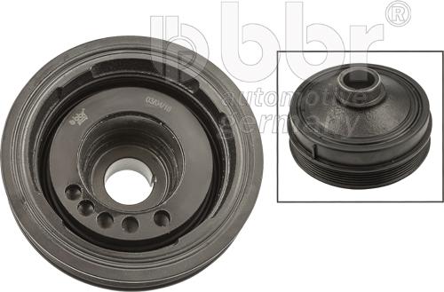 BBR Automotive 001-10-24454 - Puleggia cinghia, Albero a gomiti www.autoricambit.com