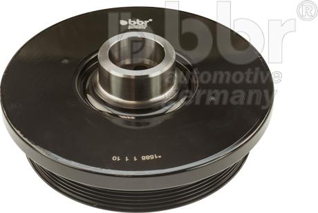 BBR Automotive 001-10-22961 - Puleggia cinghia, Albero a gomiti www.autoricambit.com