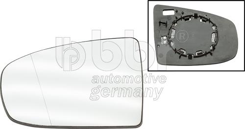 BBR Automotive 001-10-22766 - Vetro specchio, Specchio esterno www.autoricambit.com