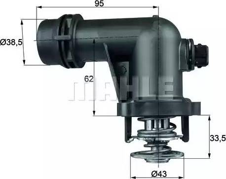 Behr TM 15 105 - Termostato, Refrigerante www.autoricambit.com