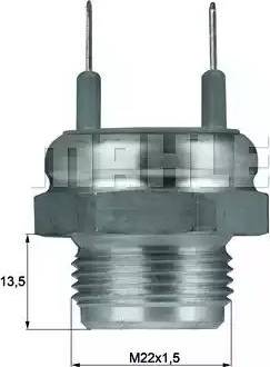 Behr TSW 8D - Termostato, ventola del radiatore / climatizzatore www.autoricambit.com