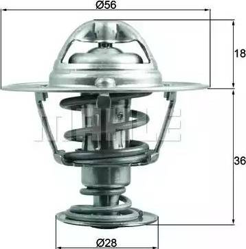 Behr TX 199 88D - Termostato, Refrigerante www.autoricambit.com