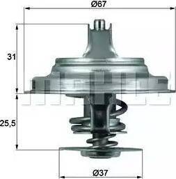 Behr TX 25 71D - Termostato, Refrigerante www.autoricambit.com