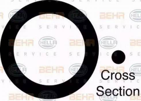 BEHR HELLA Service 9GR 351 285-941 - Kit guarnizioni anulari www.autoricambit.com