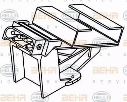 BEHR HELLA Service 9ML 351 332-011 - Resistenza, Ventilatore abitacolo www.autoricambit.com