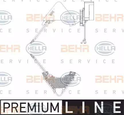 BEHR HELLA Service 5HL 351 321-271 - Regolatore, Ventitlatore abitacolo www.autoricambit.com